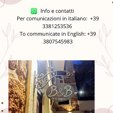Frühstückspension Le 4 Stagioni Sul Viale, Belvedere Di 2*